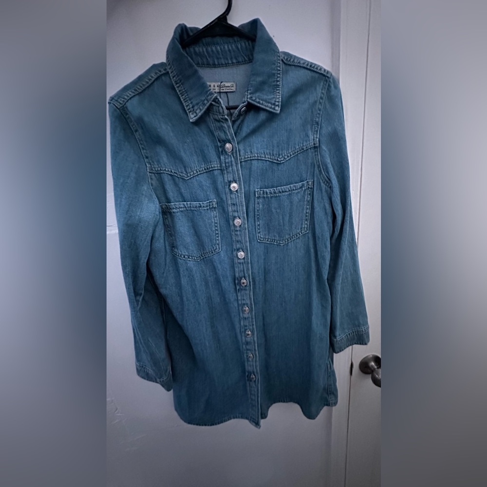 Long Denim jacket